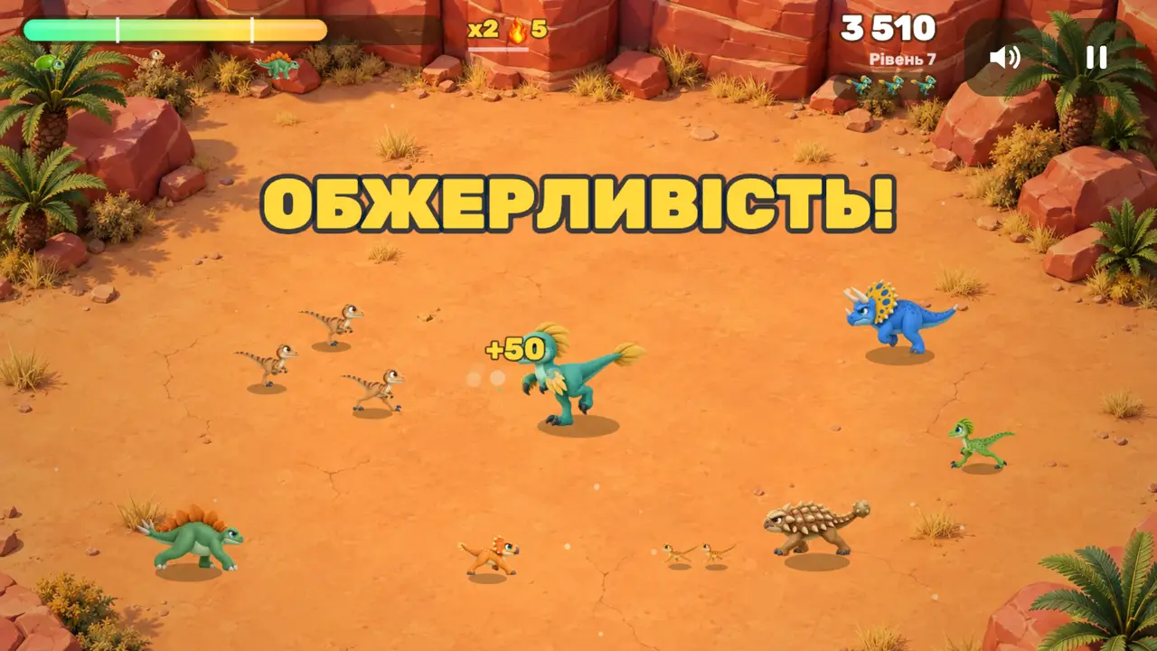 Серія «Обжерливість» у Червоному каньйоні